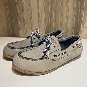 🌺Tommy Hilfiger Big Boy's 4 Douglas Hampton Boat Moc Loafer